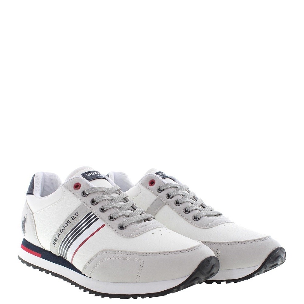 U.S. POLO ASSN.</br>Ανδρικά Sneakers Λευκό XIRIO001B-WHI002 U.S. Polo Assn. U.S. POLO ASSN.</br>Ανδρικά Sneakers Λευκό XIRIO001B-WHI002 U.S. Polo Assn.