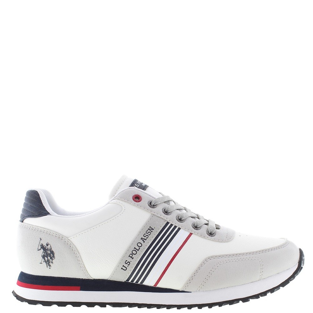 U.S. POLO ASSN.</br>Ανδρικά Sneakers Λευκό XIRIO001B-WHI002 U.S. Polo Assn. U.S. POLO ASSN.</br>Ανδρικά Sneakers Λευκό XIRIO001B-WHI002 U.S. Polo Assn.