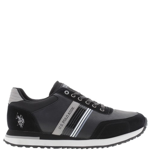 Ανδρικά Sneakers Μαύρο/Γκρι XIRIO001C-BLK-GRY01 U.S. Polo Assn.