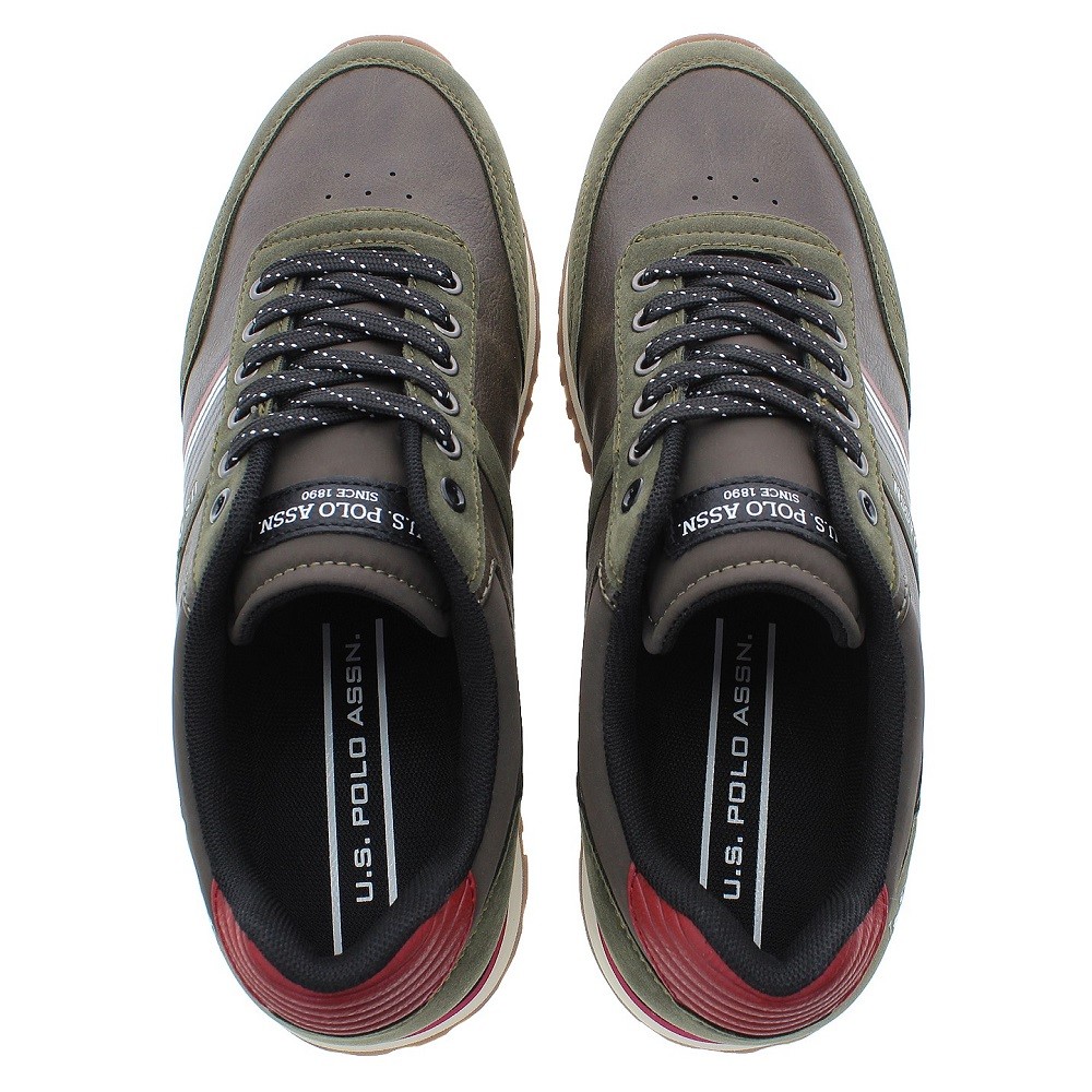 U.S. POLO ASSN.</br>Ανδρικά Sneakers Χακί XIRIO001C-GRE U.S. Polo Assn. U.S. POLO ASSN.</br>Ανδρικά Sneakers Χακί XIRIO001C-GRE U.S. Polo Assn.