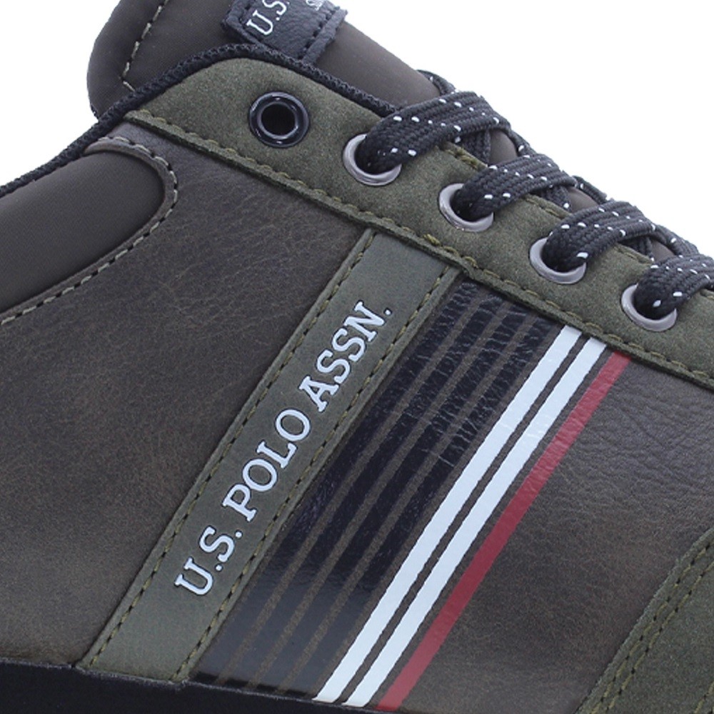 U.S. POLO ASSN.</br>Ανδρικά Sneakers Χακί XIRIO001C-GRE U.S. Polo Assn. U.S. POLO ASSN.</br>Ανδρικά Sneakers Χακί XIRIO001C-GRE U.S. Polo Assn.