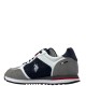 U.S. POLO ASSN.</br>Ανδρικά Sneakers Λευκό/Μπλε/Γκρι XIRIO006-DBL-GRY02 U.S. Polo Assn. U.S. POLO ASSN.</br>Ανδρικά Sneakers Λευκό/Μπλε/Γκρι XIRIO006-DBL-GRY02 U.S. Polo Assn.