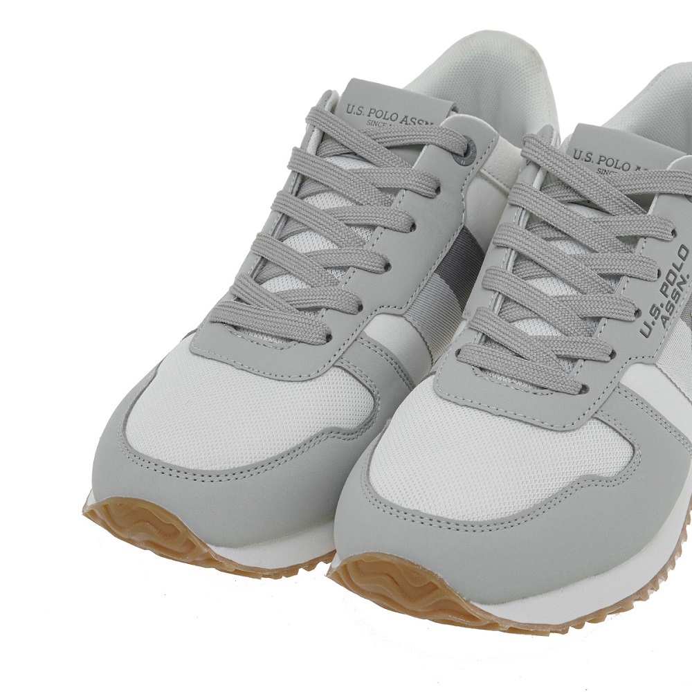 U.S. POLO ASSN.</br>Ανδρικά Sneakers Γκρι/Λευκό XIRIO007B-TAU-WHI02 U.S. Polo Assn. U.S. POLO ASSN.</br>Ανδρικά Sneakers Γκρι/Λευκό XIRIO007B-TAU-WHI02 U.S. Polo Assn.