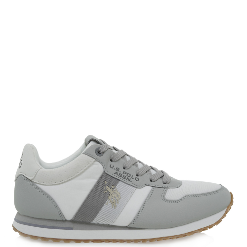 Ανδρικά Sneakers Γκρι/Λευκό XIRIO007B-TAU-WHI02 U.S. Polo Assn. Ανδρικά Sneakers Γκρι/Λευκό XIRIO007B-TAU-WHI02 U.S. Polo Assn.