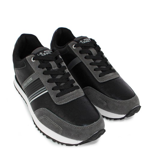 U.S. Polo Assn. XIRIO011-BLK-GRY01 Ανδρικά Sneakers Μαύρο/Γκρι U.S. Polo Assn. XIRIO011-BLK-GRY01 Ανδρικά Sneakers Μαύρο/Γκρι