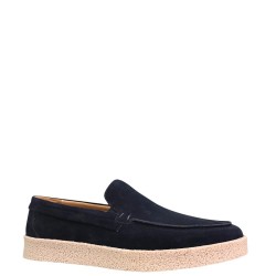 Ανδρικά Μοκασίνια/Loafers Μπλε Suede Y9803-521 Giovanni Morelli