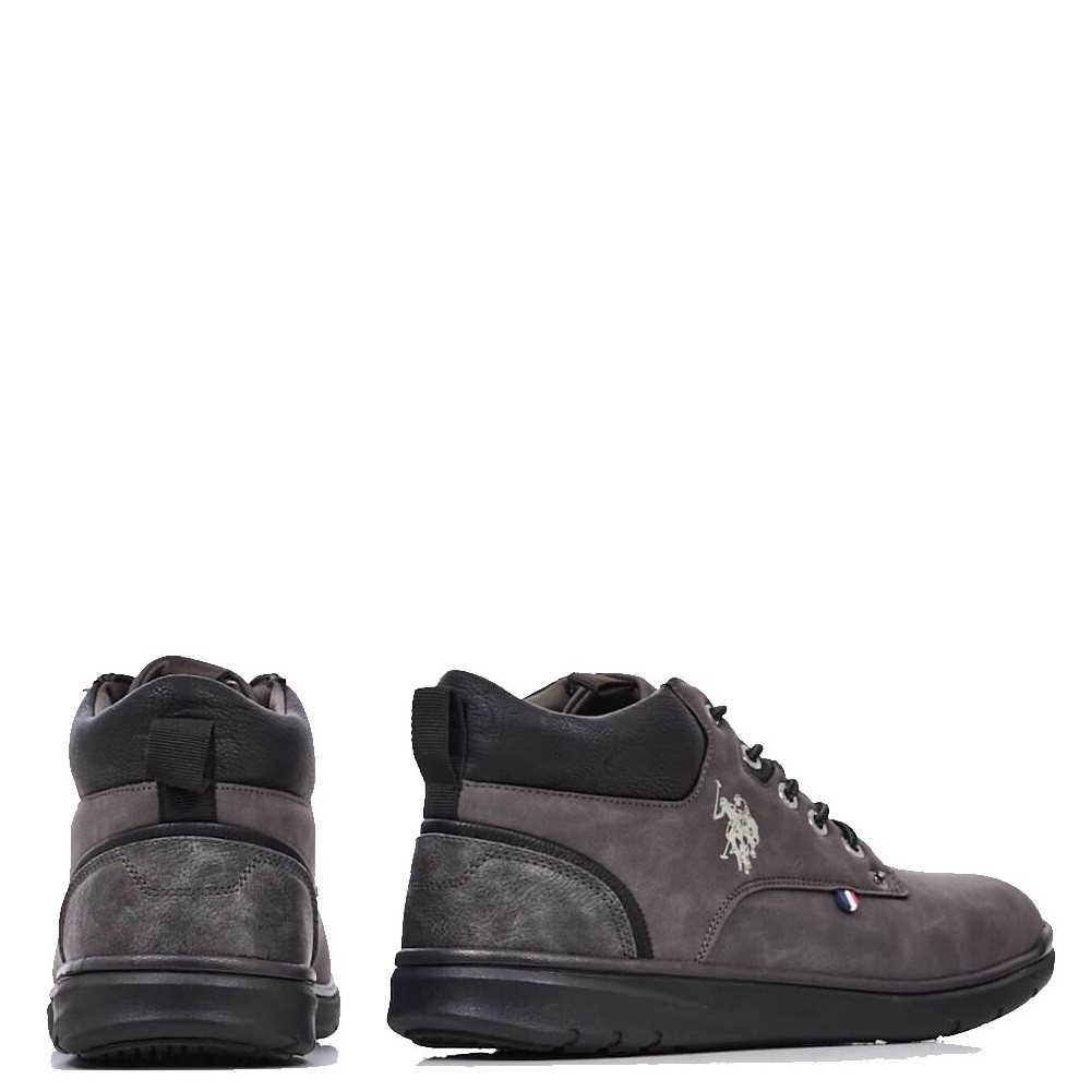 U.S. POLO ASSN.</br>Ανδρικά Μποτάκια Γκρι YGOR004-DGR002 U.S. Polo Assn. U.S. POLO ASSN.</br>Ανδρικά Μποτάκια Γκρι YGOR004-DGR002 U.S. Polo Assn.