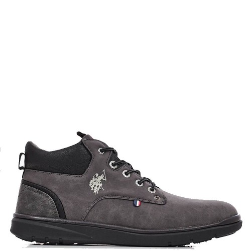 Ανδρικά Μποτάκια Γκρι YGOR004-DGR002 U.S. Polo Assn. Ανδρικά Μποτάκια Γκρι YGOR004-DGR002 U.S. Polo Assn.