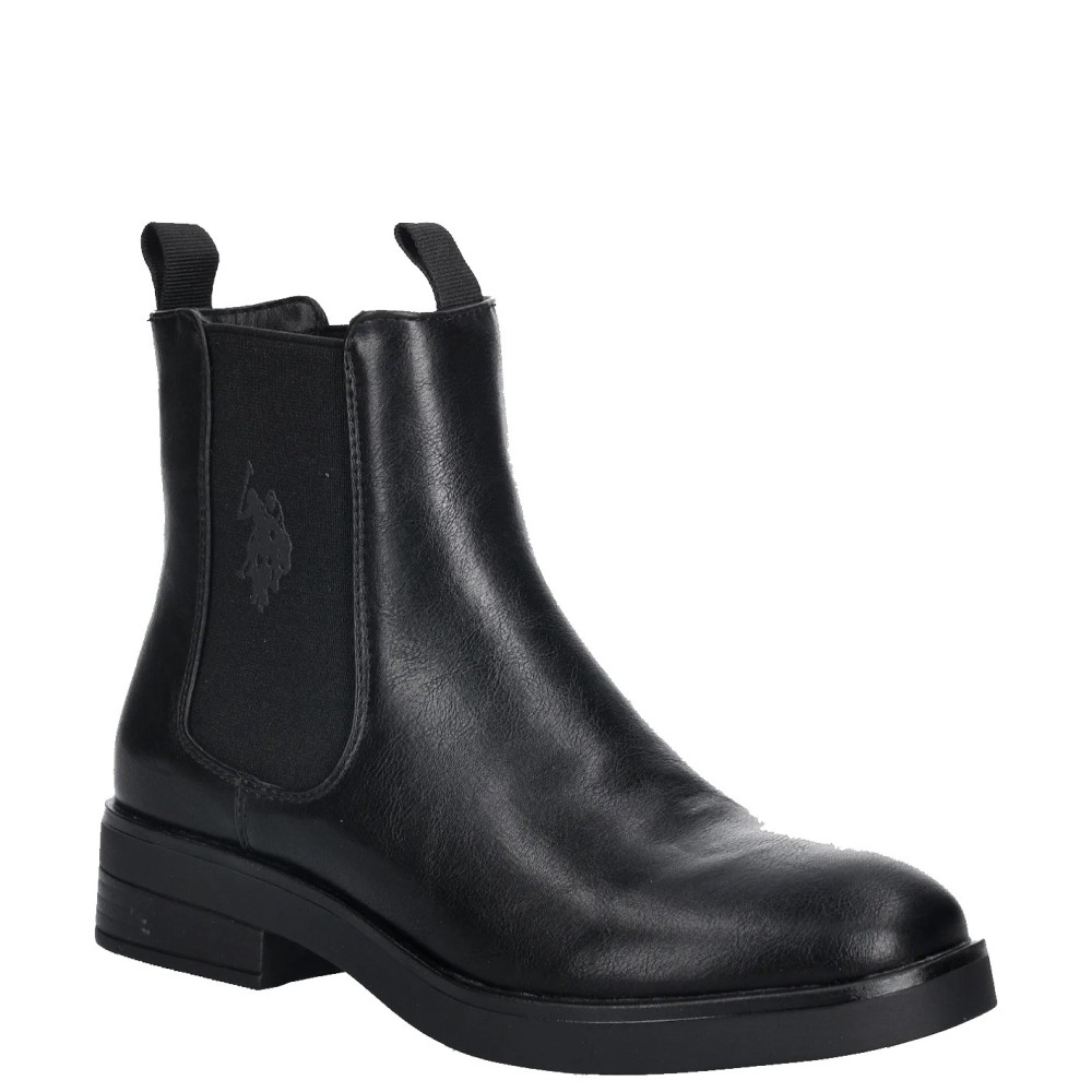 U.S. POLO ASSN.</br>U.S Polo Assn. YLENIA003-BLK Γυναικεία Μποτάκια Μαύρο