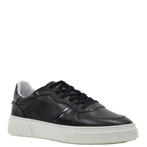 Ανδρικά Sneakers Μαύρο Δέρμα ZA220 RIDA Boss