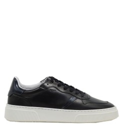 Ανδρικά Sneakers Μαύρο Δέρμα ZA220 RIDA Boss