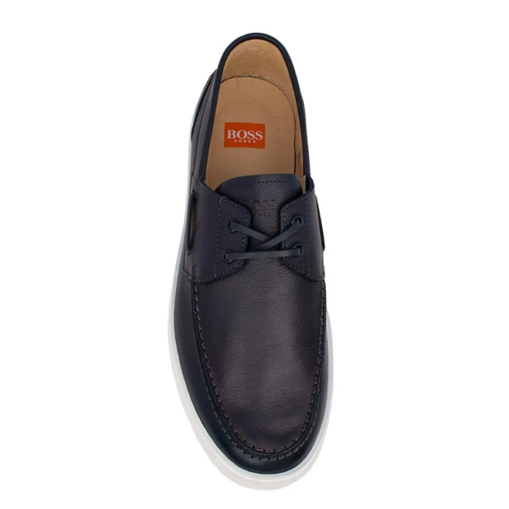 BOSS</br>Ανδρικά Boat-shoes/Ιστιοπλοϊκά Μπλε Δέρμα ZA321 CONTADOR Boss BOSS</br>Ανδρικά Boat-shoes/Ιστιοπλοϊκά Μπλε Δέρμα ZA321 CONTADOR Boss