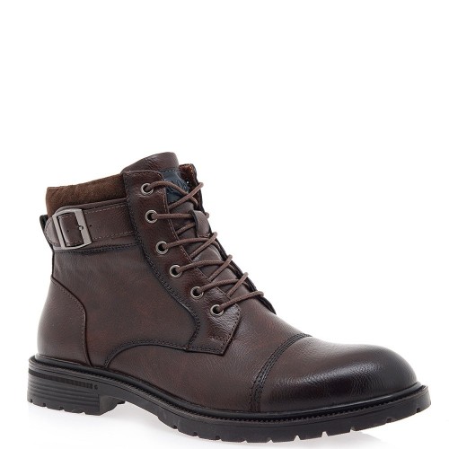 Ανδρικά Μποτάκια Καφέ ZS60801 JK London