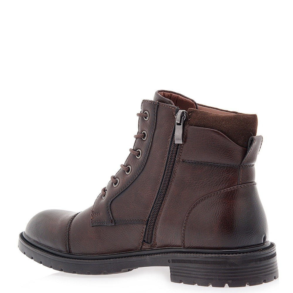 JK LONDON</br>Ανδρικά Μποτάκια Καφέ ZS60801 JK London
