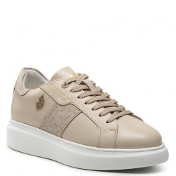 Γυναικεία Sneakers Μπεζ Δέρμα CARDI009-BEI U.s. Polo Assn