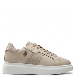 Γυναικεία Sneakers Μπεζ Δέρμα CARDI009-BEI U.s. Polo Assn