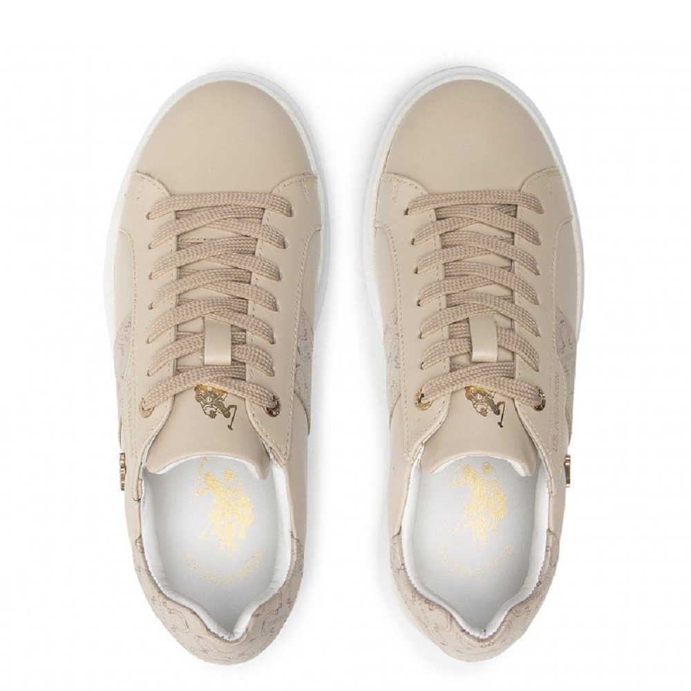 U.S. POLO ASSN.</br>Γυναικεία Sneakers Μπεζ Δέρμα CARDI009-BEI U.s. Polo Assn U.S. POLO ASSN.</br>Γυναικεία Sneakers Μπεζ Δέρμα CARDI009-BEI U.s. Polo Assn