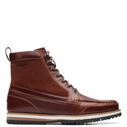 Ανδρικά Μποτάκια Ταμπά Δέρμα DURSTON HI Clarks