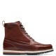 CLARKS</br>Ανδρικά Μποτάκια Ταμπά Δέρμα DURSTON HI Clarks
