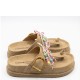 KOMIS & KOMIS</br>Komis & Komis E610 Γυναικεία Σανδάλια Ταμπά Suede Δέρμα