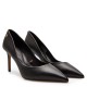 TOMMY HILFIGER</br>Γυναικείες Γόβες Μαύρο Δέρμα FW0FW07533-BDS Tommy Hilfiger TOMMY HILFIGER</br>Γυναικείες Γόβες Μαύρο Δέρμα FW0FW07533-BDS Tommy Hilfiger
