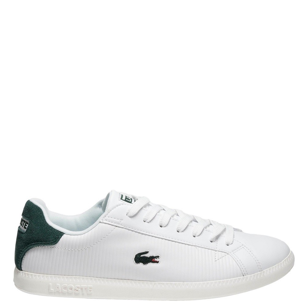 LACOSTE</br>Ανδρικά Sneakers Λευκό/Πράσινο Δέρμα GRADUATE 319 2 SMA 7-38SMA00181R5 Lacoste LACOSTE</br>Ανδρικά Sneakers Λευκό/Πράσινο Δέρμα GRADUATE 319 2 SMA 7-38SMA00181R5 Lacoste