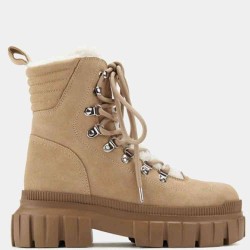 Γυναικεία Μποτάκια Μπεζ Suede K3197178 CIARA DKNY