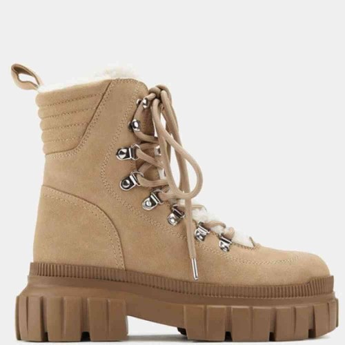 Γυναικεία Μποτάκια Μπεζ Suede K3197178 CIARA DKNY Γυναικεία Μποτάκια Μπεζ Suede K3197178 CIARA DKNY