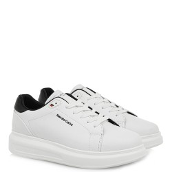 Ανδρικά Sneakers Λευκό/Μαύρο MARCELLO-615 Renato Garini