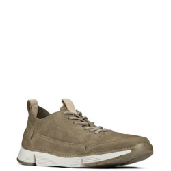 Ανδρικά Sneakers Χακί Δέρμα TRI SPARK Clarks