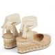 ALMA EN PENA</br>Γυναικείες Πλατφόρμες Μπεζ Suede V23435 Alma En Pena