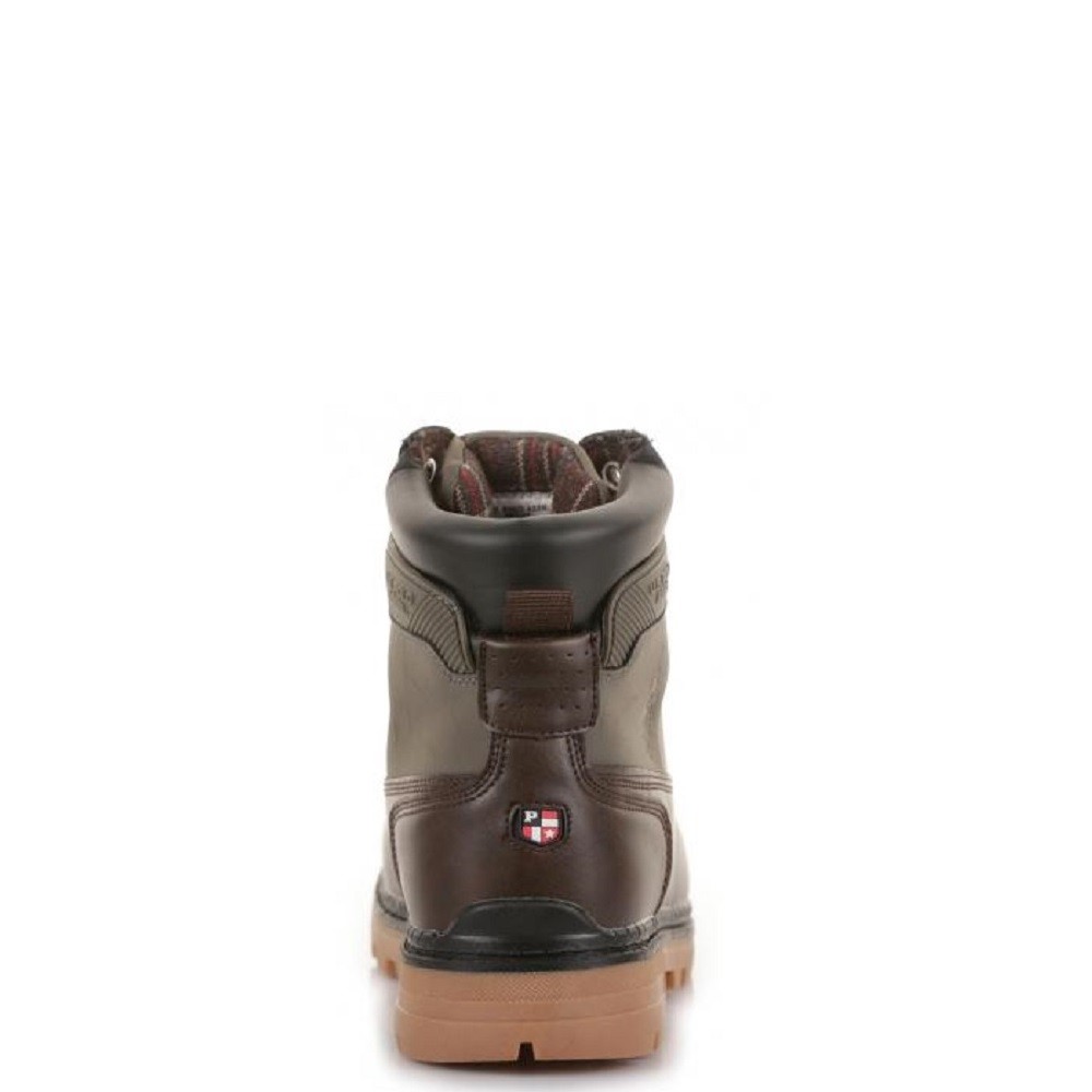 U.S. POLO ASSN.</br>Ανδρικά Μποτάκια Καφέ/Γκρι VLAD1-DKBR-GREY U.S. Polo Assn.
