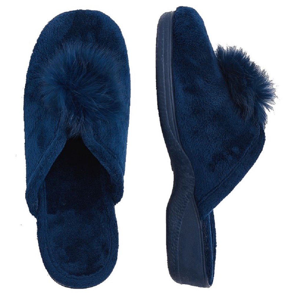 COMODOS</br>Γυναικείες Παντόφλες Μπλε 02012 Comodos COMODOS</br>Γυναικείες Παντόφλες Μπλε 02012 Comodos