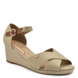 Γυναικείες Πλατφόρμες Μπεζ WL01520A-025 JAZZ MILA Wrangler