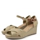 WRANGLER</br>Γυναικείες Πλατφόρμες Μπεζ WL01520A-025 JAZZ MILA Wrangler