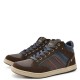 WRANGLER</br>Ανδρικά Μποτάκια Καφέ MARSHALL MID WM182101-30 Wrangler