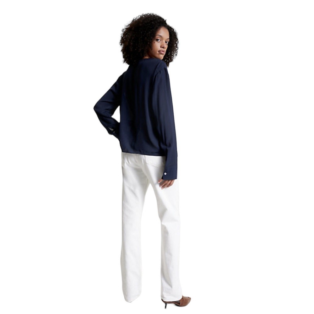 TOMMY HILFIGER</br>Γυναικεία Μπλούζα Μπλε WW0WW39665-DW5 Tommy Hilfiger TOMMY HILFIGER</br>Γυναικεία Μπλούζα Μπλε WW0WW39665-DW5 Tommy Hilfiger