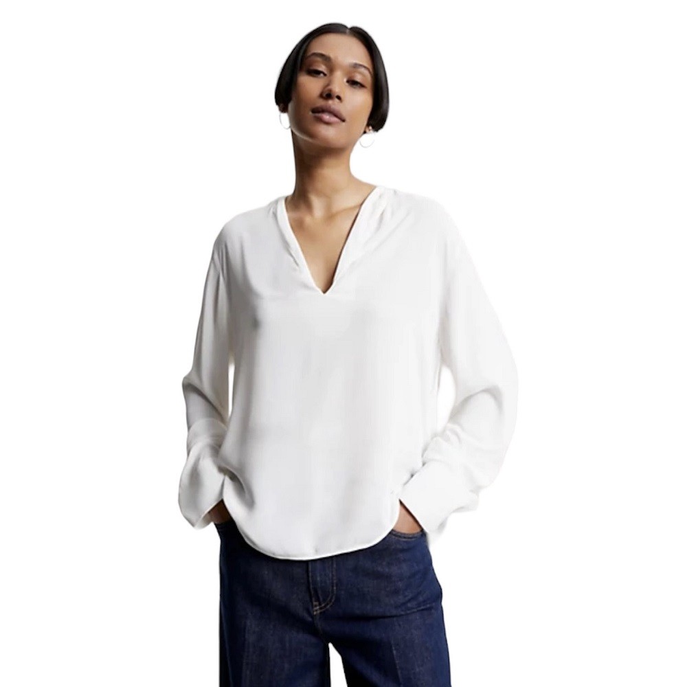TOMMY HILFIGER</br>Γυναικεία Μπλούζα Εκρού WW0WW39665-YBH Tommy Hilfiger TOMMY HILFIGER</br>Γυναικεία Μπλούζα Εκρού WW0WW39665-YBH Tommy Hilfiger