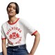 TOMMY HILFIGER</br>Γυναικείο T-shirt Εκρού/Κόκκινο WW0WW39834-YBH Tommy Hilfiger TOMMY HILFIGER</br>Γυναικείο T-shirt Εκρού/Κόκκινο WW0WW39834-YBH Tommy Hilfiger