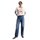 TOMMY HILFIGER</br>Γυναικείο T-shirt Εκρού/Κόκκινο WW0WW39834-YBH Tommy Hilfiger TOMMY HILFIGER</br>Γυναικείο T-shirt Εκρού/Κόκκινο WW0WW39834-YBH Tommy Hilfiger