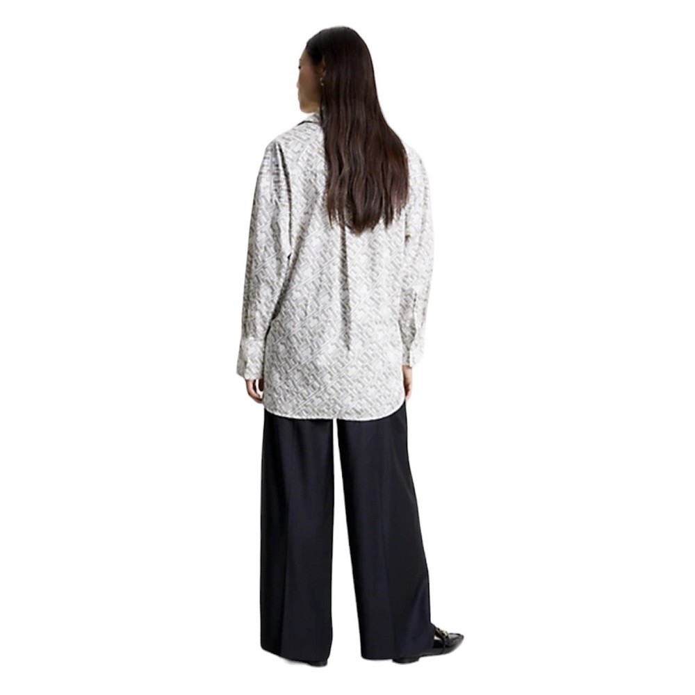 TOMMY HILFIGER</br>Γυναικείο Πουκάμισο Εκρού WW0WW40222-0K4 Tommy Hilfiger TOMMY HILFIGER</br>Γυναικείο Πουκάμισο Εκρού WW0WW40222-0K4 Tommy Hilfiger