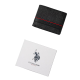 U.S. POLO ASSN.</br>Ανδρικό Πορτοφόλι Μαύρο Δέρμα YALE H WEUYA2620MHA-000 U.S. Polo Assn.