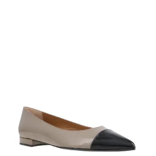 Γυναικείες Μπαλαρίνες Μπεζ/Μαύρο Λουστρίνι Δέρμα ΑΡΙΣΤΕΑ Kalogirou Γυναικείες Μπαλαρίνες Μπεζ/Μαύρο Λουστρίνι Δέρμα ΑΡΙΣΤΕΑ Kalogirou