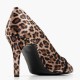 KALOGIROU</br>Kalogirou ΣΕΜΙΡΑΜΙΣ-00Ν1 Γυναικείες Γόβες Λεοπάρ Βελούδο